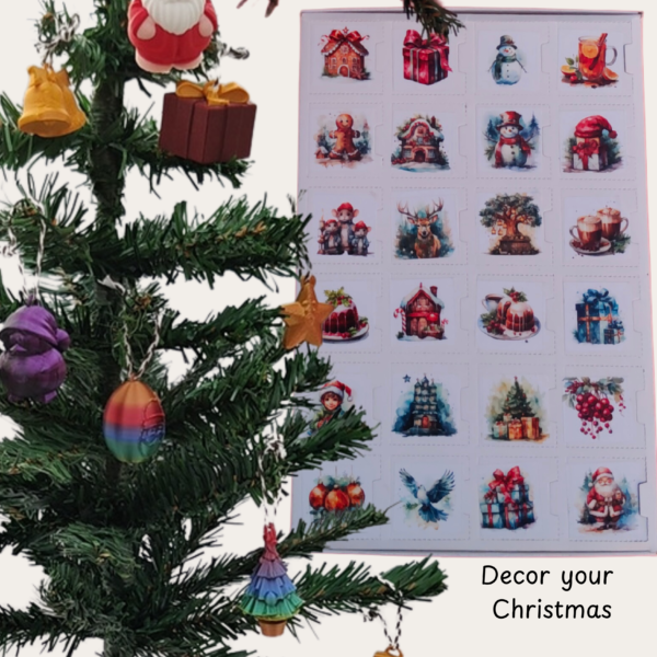 Festive Fun Christmas Advent Calendar 24 Surprise Toys - Image 3