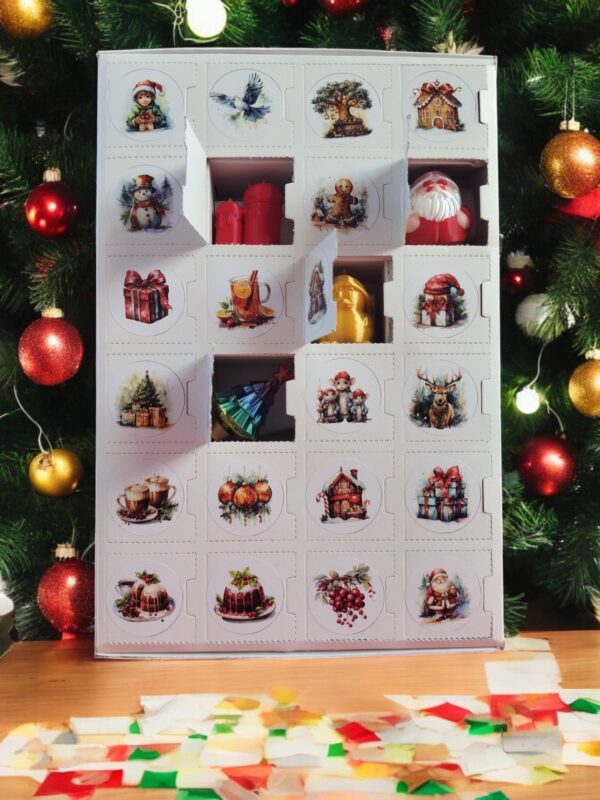 Festive Fun Christmas Advent Calendar 24 Surprise Toys