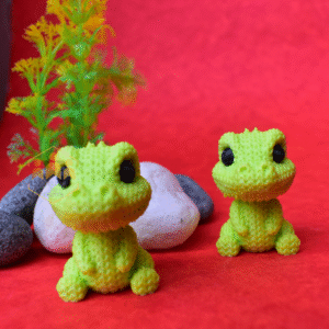 Knitted Crocodile