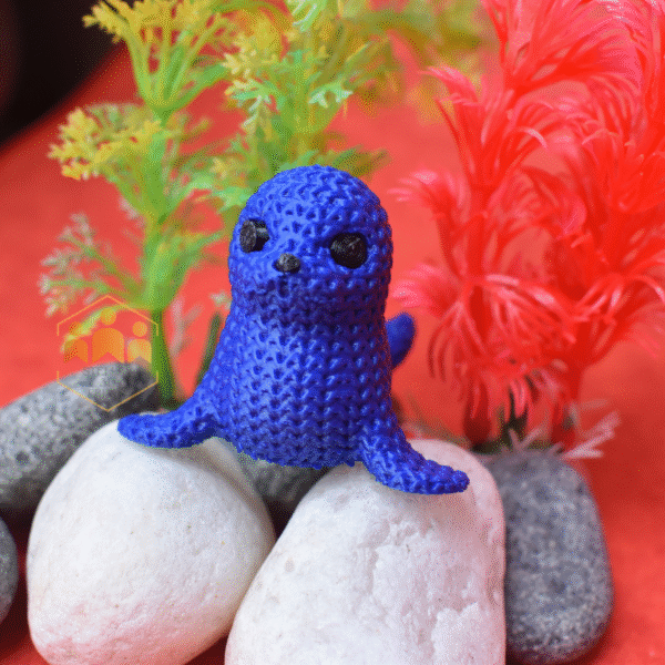 Knitted Sea Dolphin