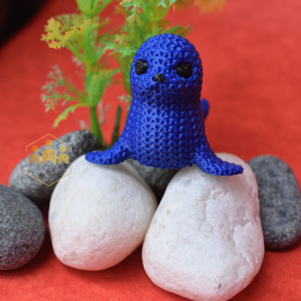 Knitted Sea Dolphin - Image 2