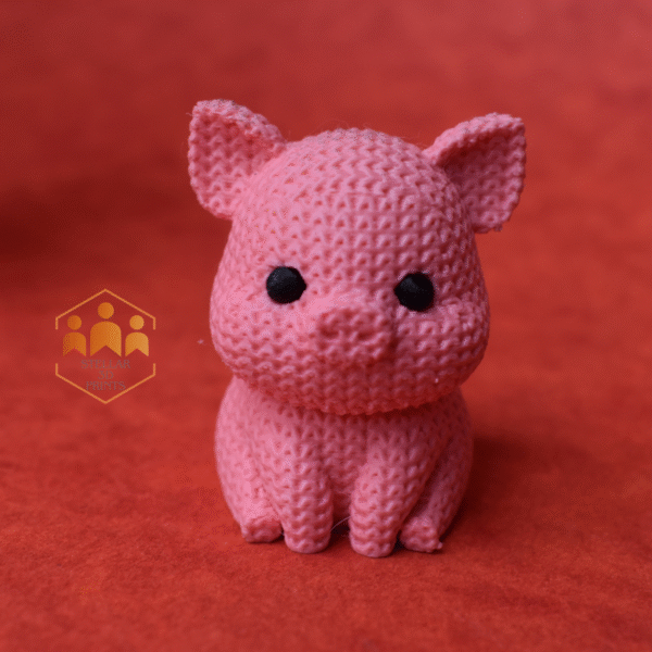 Knitted Pig