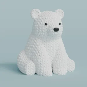 Knitted Polar Bear