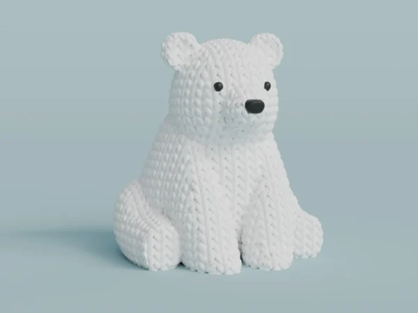 Knitted Polar Bear