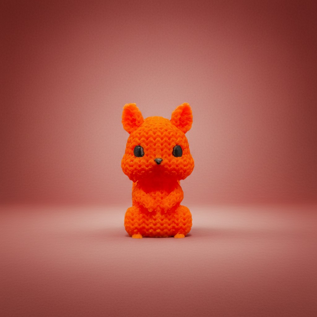 Knitted Squirrel - Image 3