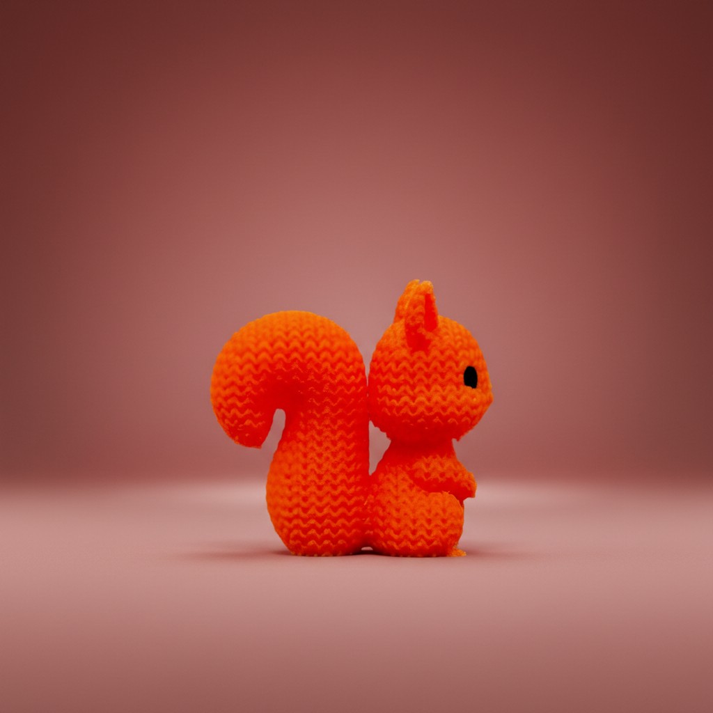 Knitted Squirrel - Image 2