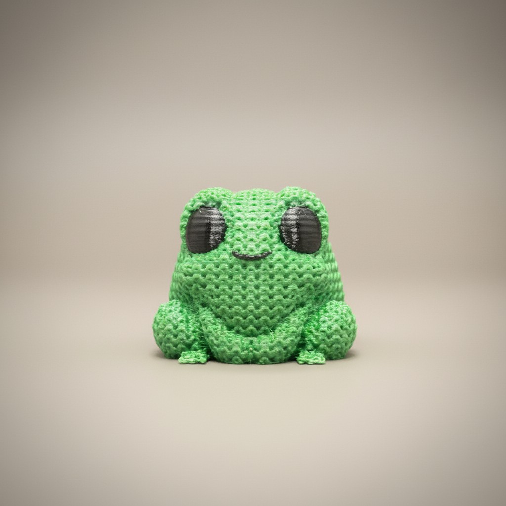 Knitted Frog - Image 2