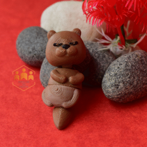 Articulated Flexi Sleeping Otter