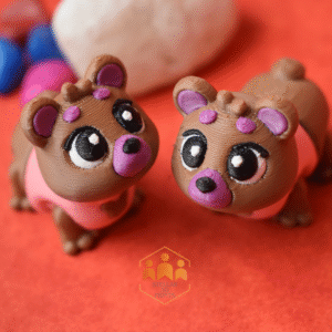 Articulated Flexi Baby Bear