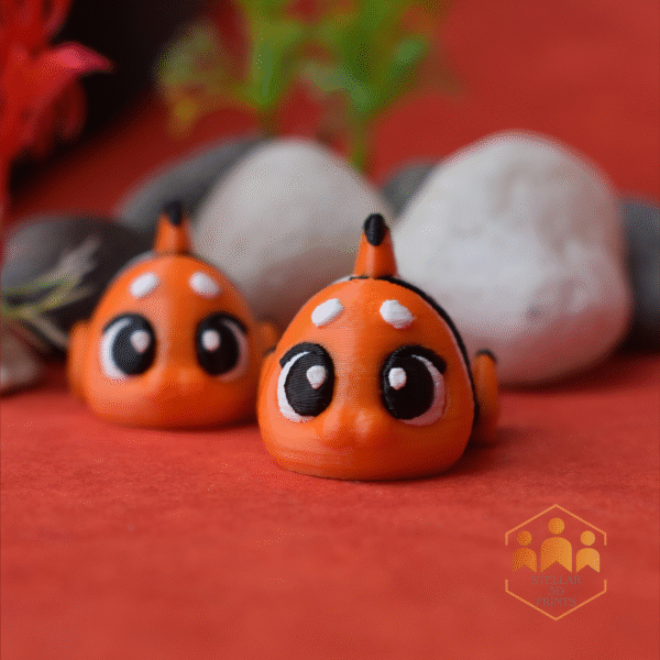 Articulated Flexi Nemo Fish