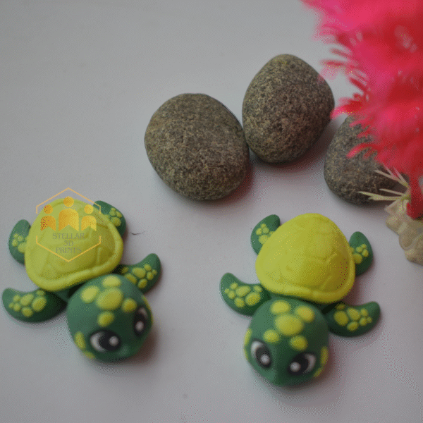 Articulated Flexi Tiny Male Turtle - Image 2