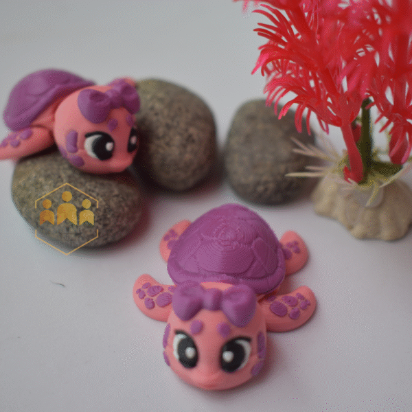 Articulated Flexi Tiny Female Turtle