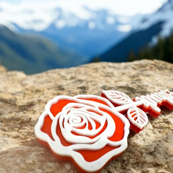 Personalized Name with Roses - Image 2