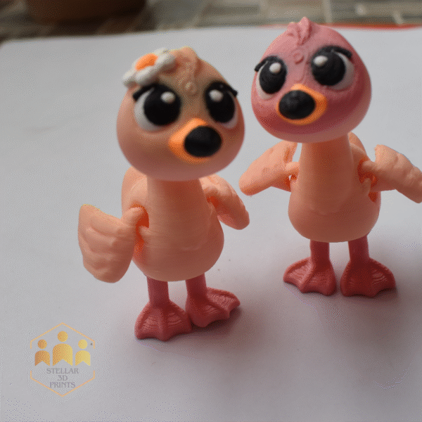 Articulated Flexi Flamingo Pair - Image 2