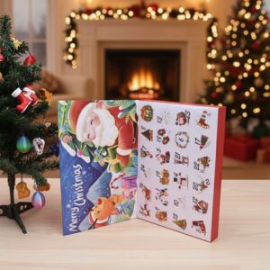 24-Day Surprise Christmas Calendar with Christmas theme 3D Printed Toys – 3D Printed Figures for Kids & Collectors