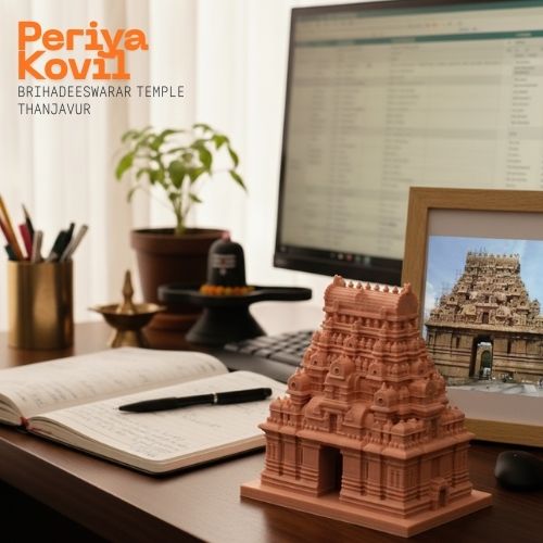Brihadeeswarar Temple Front – 3D Printed Desktop Model