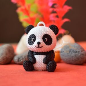 Knitted Panda