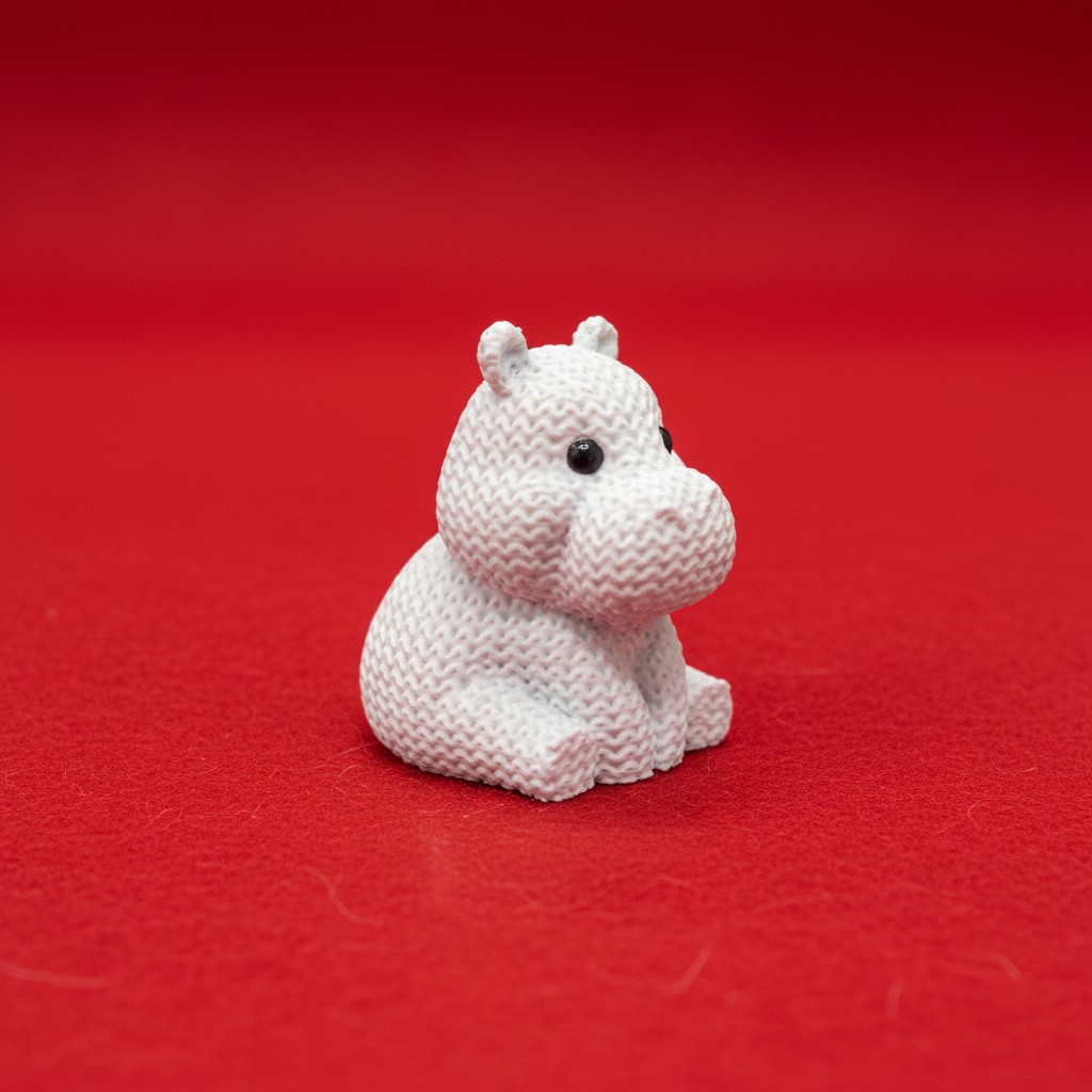 Knitted Hippo - Image 3