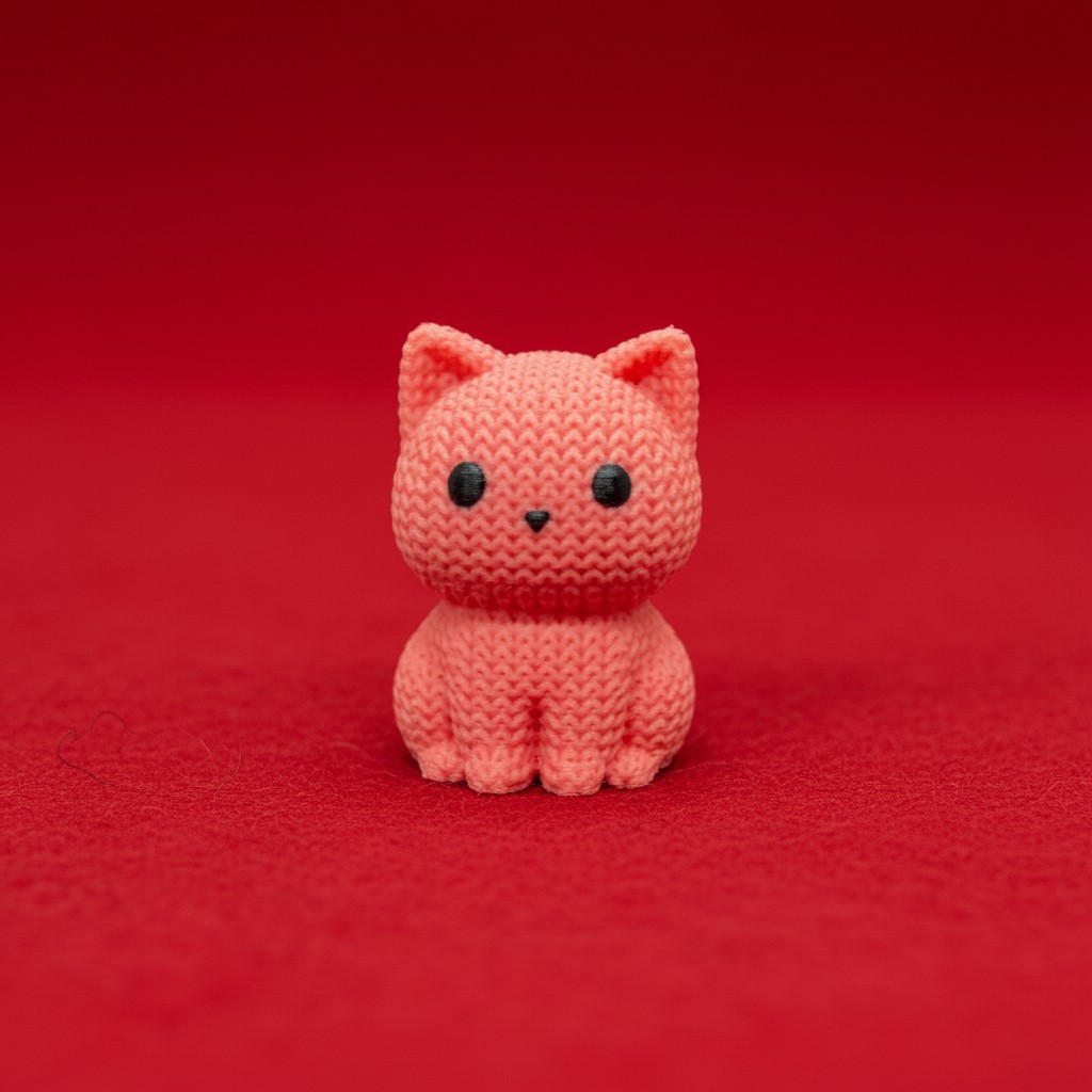 Knitted Cat - Image 2