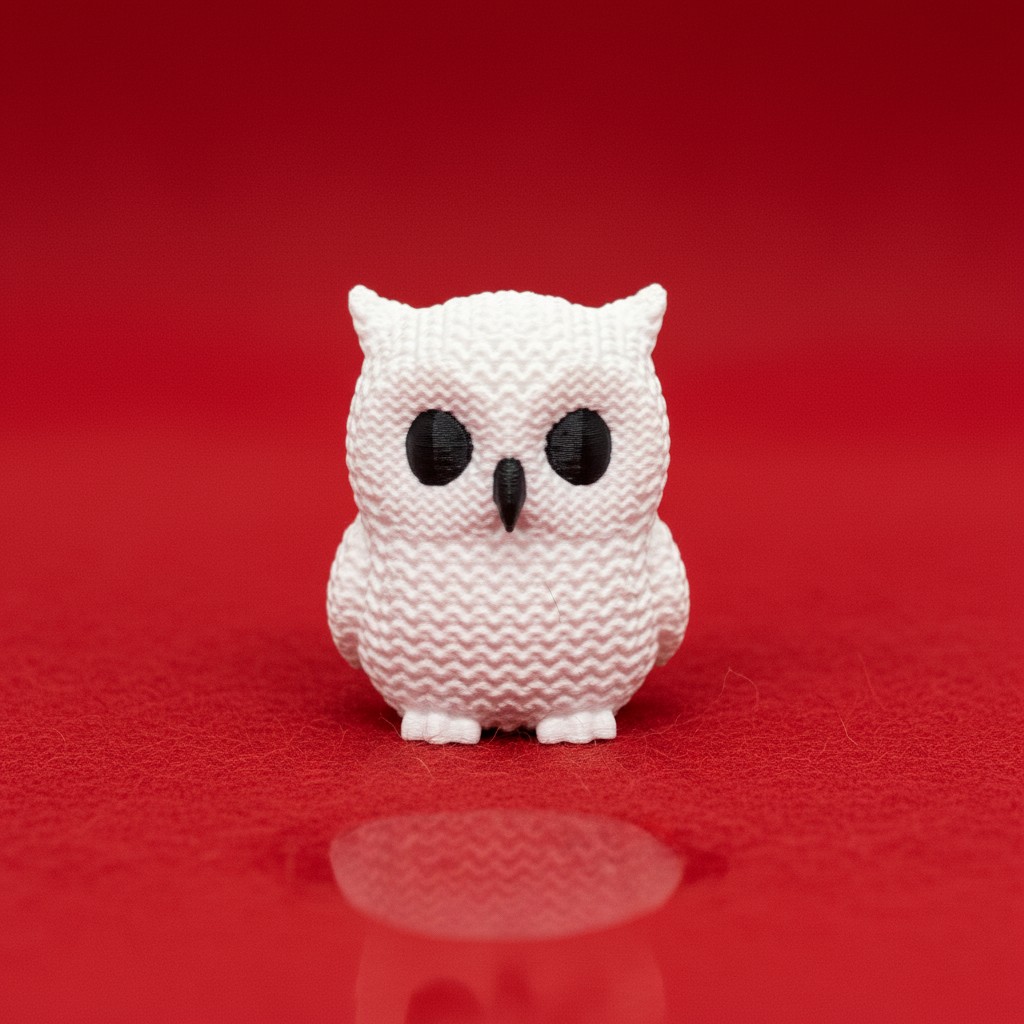 Knitted Owl - Image 2