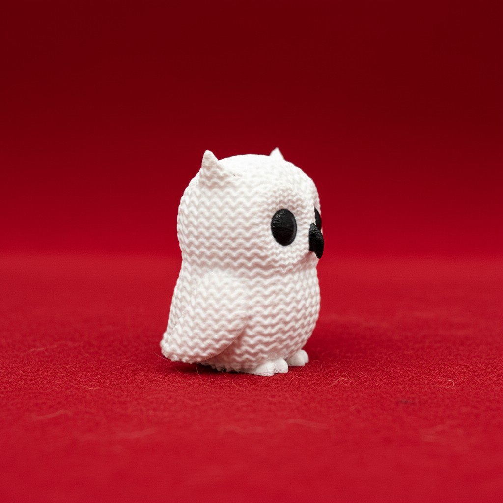 Knitted Owl - Image 3